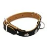 Collar De Cuero Heim Edelweiß Color Negro / Natural Para Perros 2 Collar De Cuero Heim Edelweiß Color Negro / Natural Para Perros -Artículos Mascotas Tienda 298197 heim halsband edelwei 20mm 40cm hs 03 1