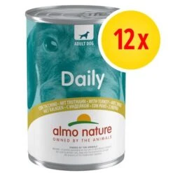 Almo Nature Daily 12 X 400 G Comida Húmeda Para Perros