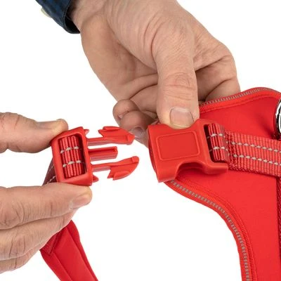 Arnés TIAKI Neoprene Rojo Para Perros 15 Arnés TIAKI Neoprene Rojo Para Perros - Imagen 13