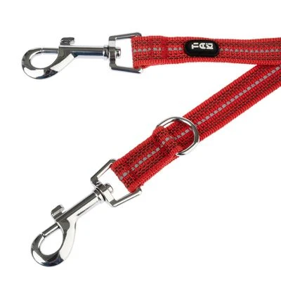 Correa Ajustable TIAKI Reflective Rubber Roja Para Perros 10 Correa Ajustable TIAKI Reflective Rubber Roja Para Perros - Imagen 8