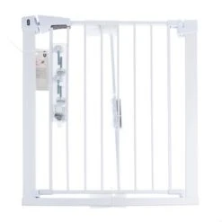 Barrera Blanca TIAKI Con 7 Cm De Extensión Para Perros -Artículos Mascotas Tienda 334597 pla tiaki dog gate white fg 8064 9