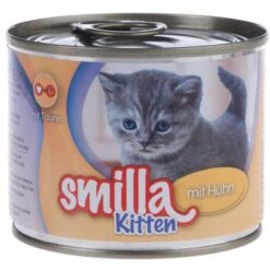 Pack Ahorro Smilla Kitten 24 X 200 G -Artículos Mascotas Tienda 356593 smilla kitten huhn 3