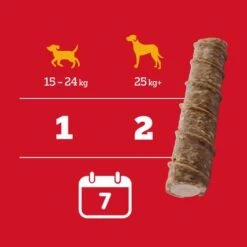 Pedigree Ranchos Rollos Rellenos Maxi Para Perros -Artículos Mascotas Tienda 371298 pedigree ranchos gefuelte kaurollen maxi 10x80g hs 06 6
