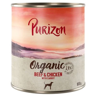 Purizon Organic 6 X 800 G Comida Ecológica Para Perros - Imagen 2