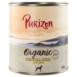 Purizon Organic 6 X 800 G Comida Ecológica Para Perros -Artículos Mascotas Tienda 379503 pla purizon dog organic chicken goose 800g hs 01 7