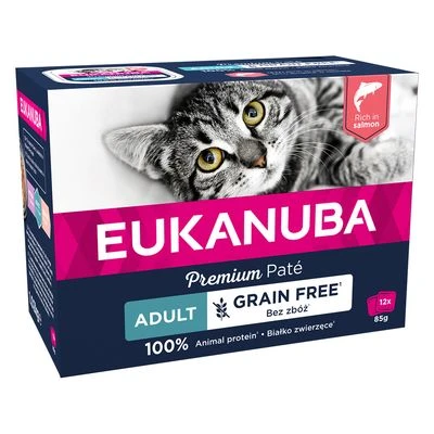 Eukanuba Grain Free Adult 12 X 85 G Para Gatos 3 Eukanuba Grain Free Adult 12 X 85 G Para Gatos