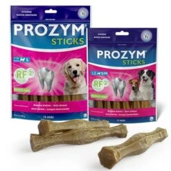 Barritas Prozym RF2 Snack Dental Para Perros 7 Barritas Prozym RF2 Snack Dental Para Perros -Artículos Mascotas Tienda 385497 385498 elvetispharma prozym rf2sticks hs 01 9