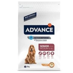 Advance Medium Senior Con Pollo Y Arroz -Artículos Mascotas Tienda 397699 advance puppy sensitive lachs 3kg hs 02 0