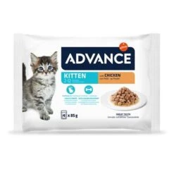 Advance Kitten Con Pollo Comida Húmeda Para Gatos -Artículos Mascotas Tienda 398301 pla advance kitten huhn hs 01 7