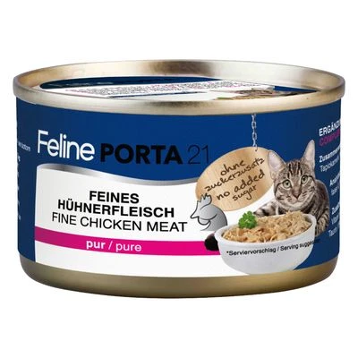 Feline Porta 21 6 X 90 G Comida Húmeda Para Gatos - Pack De Prueba 4 Feline Porta 21 6 X 90 G Comida Húmeda Para Gatos - Pack De Prueba - Imagen 2
