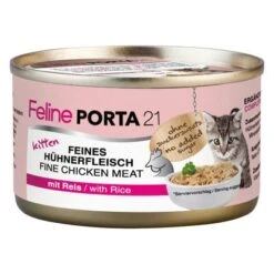 Feline Porta 21 6 X 90 G Comida Húmeda Para Gatos - Pack De Prueba 21 Feline Porta 21 6 X 90 G Comida Húmeda Para Gatos - Pack De Prueba -Artículos Mascotas Tienda 4730 pla felineporta21 huhnreiskitten 90g 9 2