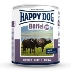 Happy Dog Pure Comida Húmeda Para Perros 6 X 800 G -Artículos Mascotas Tienda 51004 happydog800 bueffelpu 3