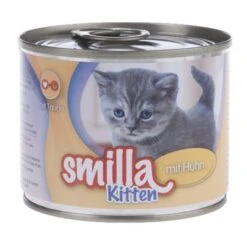 Pack Ahorro Smilla Kitten 24 X 200 G -Artículos Mascotas Tienda 57485 PLA Smilla Kitten mit Huhn 6 x 200 g 5