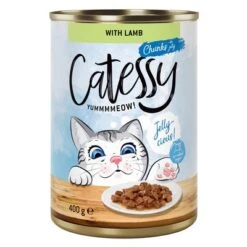 Catessy Bocaditos 12 X 400 G En Latas -Artículos Mascotas Tienda 59433 pla catessy jelly lamb 400g 7