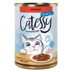 Catessy Bocaditos 12 X 400 G En Latas -Artículos Mascotas Tienda 59434 pla catessy jelly beef 400g 9