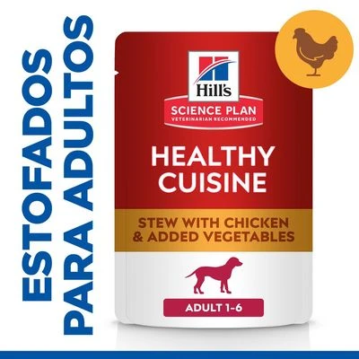 Hill's Science Plan Adult Healthy Cuisine Con Pollo Para Perros 4 Hill's Science Plan Adult Healthy Cuisine Con Pollo Para Perros - Imagen 2