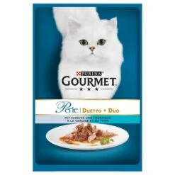 Gourmet Perle En Sobres 24 / 26 X 85 G 40 Gourmet Perle En Sobres 24 / 26 X 85 G -Artículos Mascotas Tienda 62697 pla nestle gourment sardine 85g 1