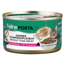 Feline Porta 21 6 X 90 G Comida Húmeda Para Gatos - Pack De Prueba 19 Feline Porta 21 6 X 90 G Comida Húmeda Para Gatos - Pack De Prueba -Artículos Mascotas Tienda 7160 pla felineporta21 tunaseetang 90g 5 2