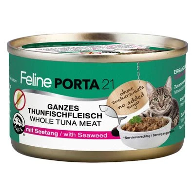 Feline Porta 21 6 X 90 G Comida Húmeda Para Gatos - Pack De Prueba 10 Feline Porta 21 6 X 90 G Comida Húmeda Para Gatos - Pack De Prueba - Imagen 8
