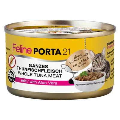Feline Porta 21 6 X 90 G Comida Húmeda Para Gatos - Pack De Prueba 5 Feline Porta 21 6 X 90 G Comida Húmeda Para Gatos - Pack De Prueba - Imagen 3