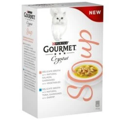 Gourmet Soup Nature's Creation En Sobres 32 X 40 G - Megapack -Artículos Mascotas Tienda 76200 pla gourmetsoup mpfisch 4x40g 0