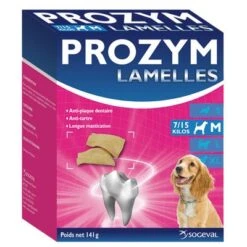 Prozym En Láminas Snacks Dentales Para Perros -Artículos Mascotas Tienda 77833 demavic prozym canin lamelle hs 9