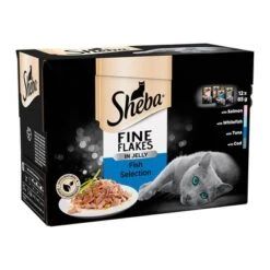 Sheba 48 X 85 G En Sobres Multireceta -Artículos Mascotas Tienda 78902 pla marsuk sheba fishcollection gelee 12x85g 4