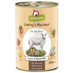 GranataPet Liebling's Mahlzeit 400 G Comida Húmeda Para Perros - Pack Mixto -Artículos Mascotas Tienda 80205 pla lieblingsmahlzeit lammkartoffel 6x400g mix 8