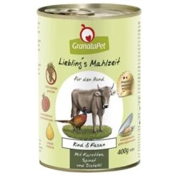 GranataPet Liebling's Mahlzeit 400 G Comida Húmeda Para Perros - Pack Mixto -Artículos Mascotas Tienda 80205 pla lieblingsmahlzeit rindfasan 6x400g mix 3