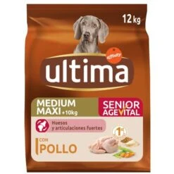 Ultima Medium-Maxi Senior Con Pollo Y Arroz 9 Ultima Medium-Maxi Senior Con Pollo Y Arroz -Artículos Mascotas Tienda 80437 affinity ultima medium maxi senior chicken mhi 8