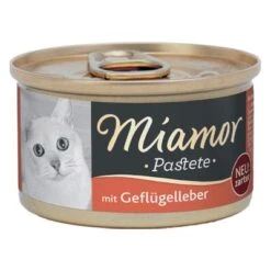 Miamor Paté 12 X 85 G -Artículos Mascotas Tienda 80778 pla miamor pastete gefluegelleber 85g 1