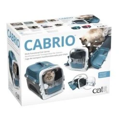 Transportín Catit Cabrio Para Mascotas 11 Transportín Catit Cabrio Para Mascotas -Artículos Mascotas Tienda 82082 hagen catit brio blue grey anwendung hs 04 5