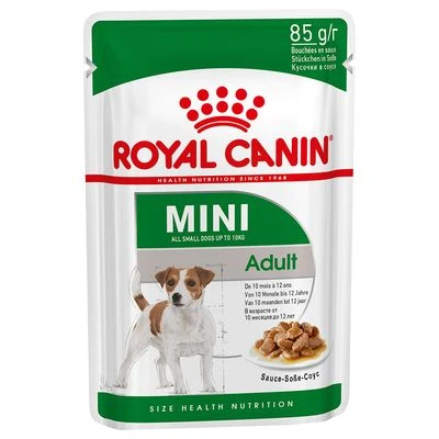 Royal Canin Mini Adult En Salsa Para Perros 3 Royal Canin Mini Adult En Salsa Para Perros