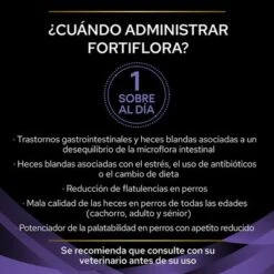 Purina Pro Plan FortiFlora Canine Probiotic Complemento Alimenticio Para Perros 9 Purina Pro Plan FortiFlora Canine Probiotic Complemento Alimenticio Para Perros -Artículos Mascotas Tienda 8445290041111 4 modo de empleo 2