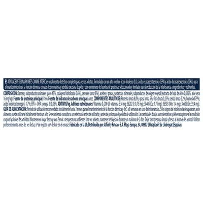 Advance Atopic Veterinary Diets Comida Húmeda Para Perros 8 Advance Atopic Veterinary Diets Comida Húmeda Para Perros - Imagen 6