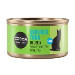 Cosma Mix Box Comida Húmeda En Gelatina -Artículos Mascotas Tienda 92306 pla cosma original skipjacktuna 85g 4