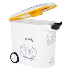Contenedor De Pienso Curver Siluetas Caninas -Artículos Mascotas Tienda 92350 curver trockenfutterbehaelter hund hs 03 4