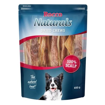 Rocco Naturals Cuero Cabelludo De Buey Para Perros 6 Rocco Naturals Cuero Cabelludo De Buey Para Perros - Imagen 4