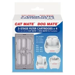 Bebedero Fuente Cat Mate Concha De Pet Mate -Artículos Mascotas Tienda 95722 pla cat mate ersatzfilter hs 06 6