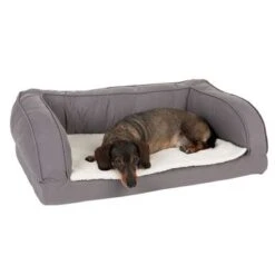 Cama Ortopédica Gris Para Perros -Artículos Mascotas Tienda 97669 orthosofa grau fg 4835 4