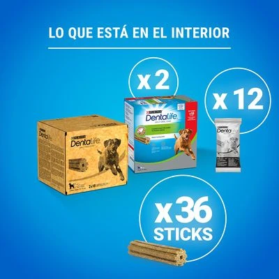 PURINA Dentalife Snacks Dentales Para Perros Grandes (25-40 Kg) 9 PURINA Dentalife Snacks Dentales Para Perros Grandes (25-40 Kg) - Imagen 7