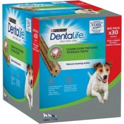 PURINA Dentalife Snacks Dentales Para Perros Pequeños (7-12 Kg) -Artículos Mascotas Tienda 982205 front of box 9