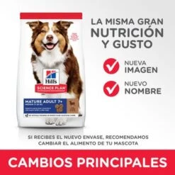 Hill's Science Plan Hill's Mature Adult 7+ Medium Science Plan Con Pollo -Artículos Mascotas Tienda atf11 604287 key changes 2