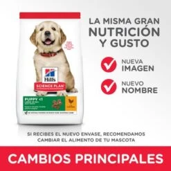 Hill's Science Plan Hill's Puppy <1 Large Science Plan Con Pollo -Artículos Mascotas Tienda atf11 604386 key changes 4