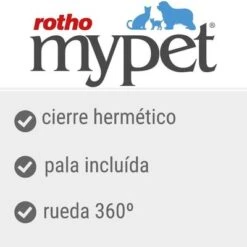 Contenedor De Pienso Rotho MyPet Archie 9 Contenedor De Pienso Rotho MyPet Archie -Artículos Mascotas Tienda benefits template accesories 1000x1000 int 2 7