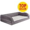 Cama Ortopédica Gris Para Perros -Artículos Mascotas Tienda cama ortopedica top seller 9