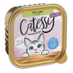 Catessy En Tarrinas 64 X 100 G - Pack Mixto 27 Catessy En Tarrinas 64 X 100 G - Pack Mixto -Artículos Mascotas Tienda catessy finepate lamb 100g 1000x1000 4 1