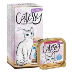 Catessy En Tarrinas 64 X 100 G - Pack Mixto 29 Catessy En Tarrinas 64 X 100 G - Pack Mixto -Artículos Mascotas Tienda catessy tray feine pastete 7 1