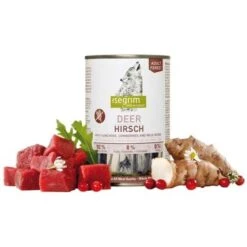Isegrim Adult 6 X 400 G Comida Húmeda Para Perros 11 Isegrim Adult 6 X 400 G Comida Húmeda Para Perros -Artículos Mascotas Tienda isgerim hirsch 6