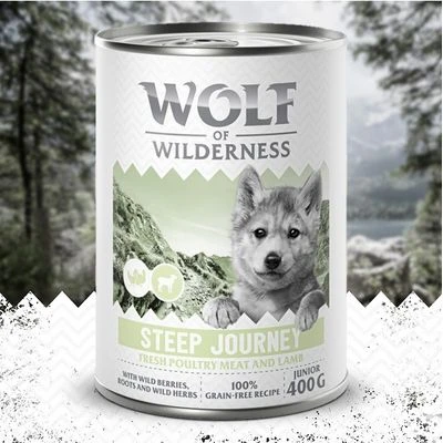 Wolf Of Wilderness Expedition Junior 6 X 400 G 3 Wolf Of Wilderness Expedition Junior 6 X 400 G